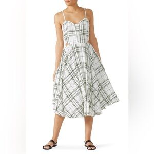 J.O.A. CUT OUT MIDI DRESS
